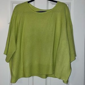 FATE Cropped Sweater with Side Slits